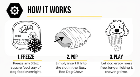 Busy Bee Dog Chew